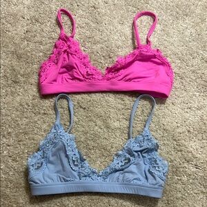 SKIMS fits everybody lace bralettes 2 pk